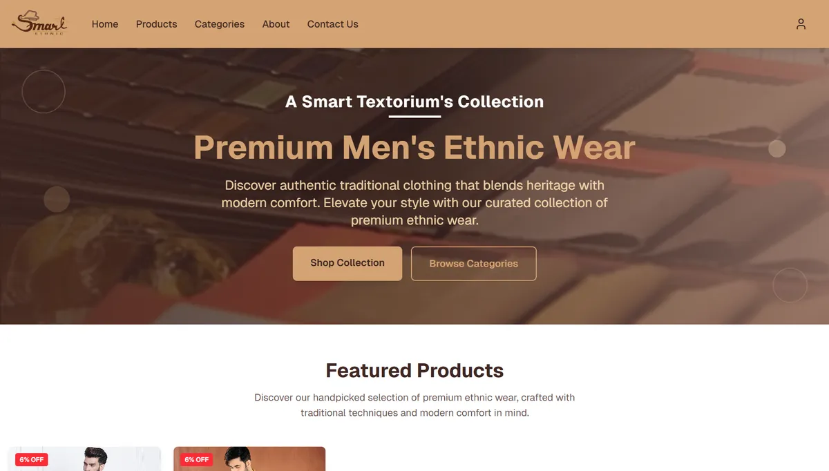 Smart Ethnics Platform — Premium Consumer Commerce