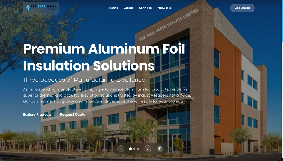 FSK Foil Products — Industrial B2B Catalog
